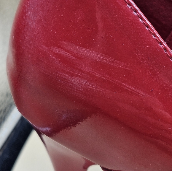 Grabriella Roches Red Pump 4" Stiletllo High Heels, Women's 8M - Picture 12 of 14